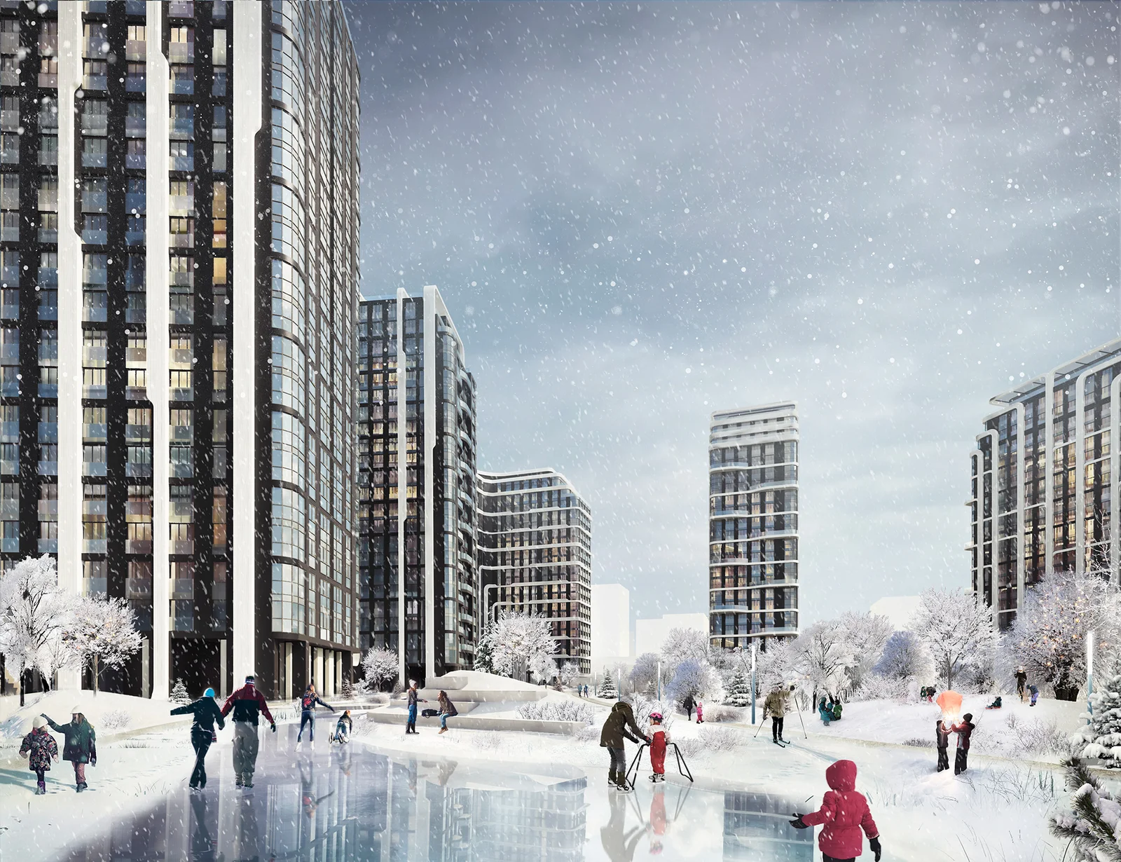 Moscow Public Space Visualization