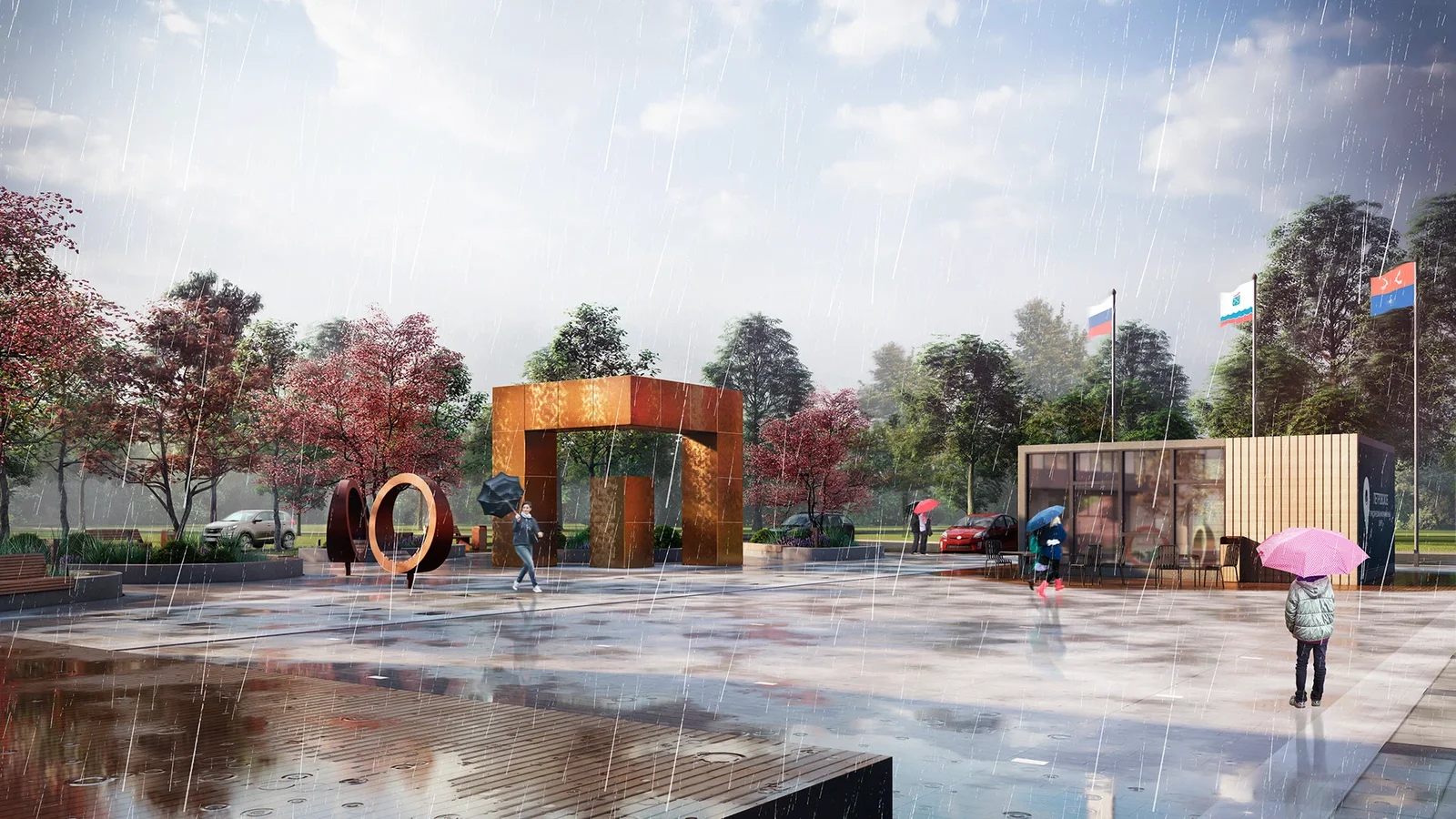Petrovsky Square Improvement