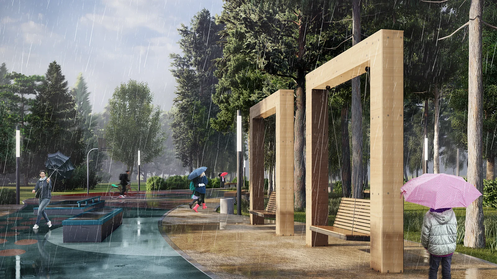 Budogoshch Park Improvement