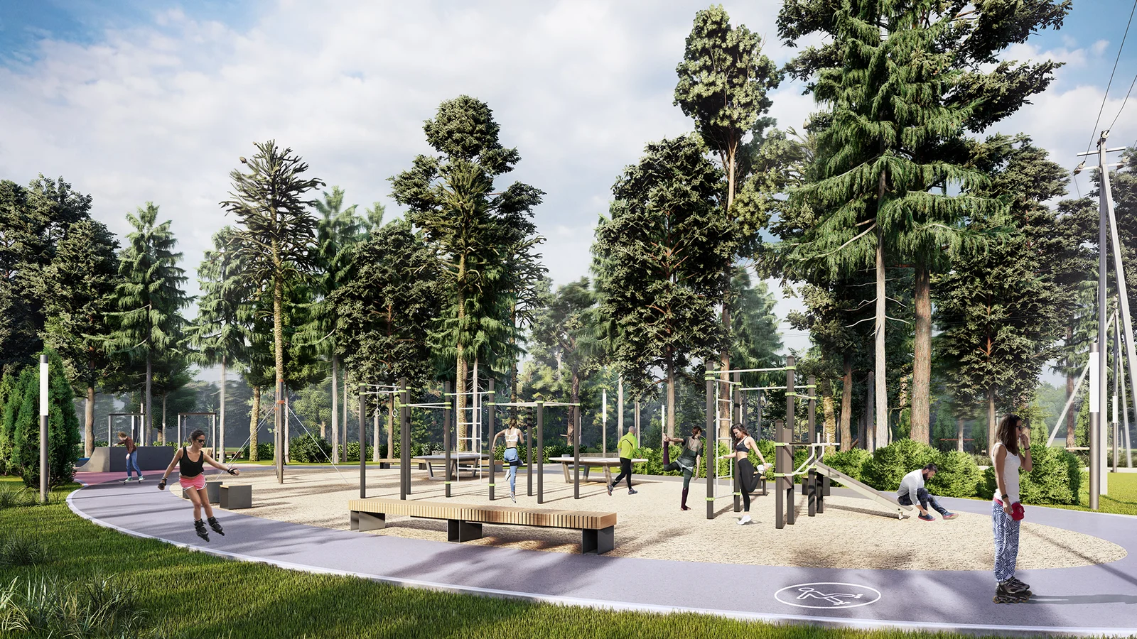 Budogoshch Park Improvement