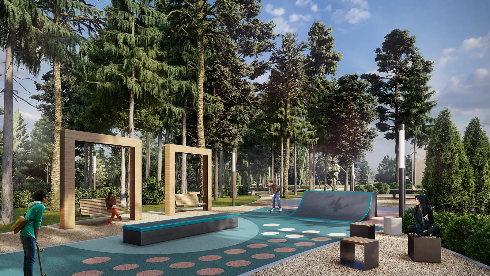 Budogoshch Park Improvement