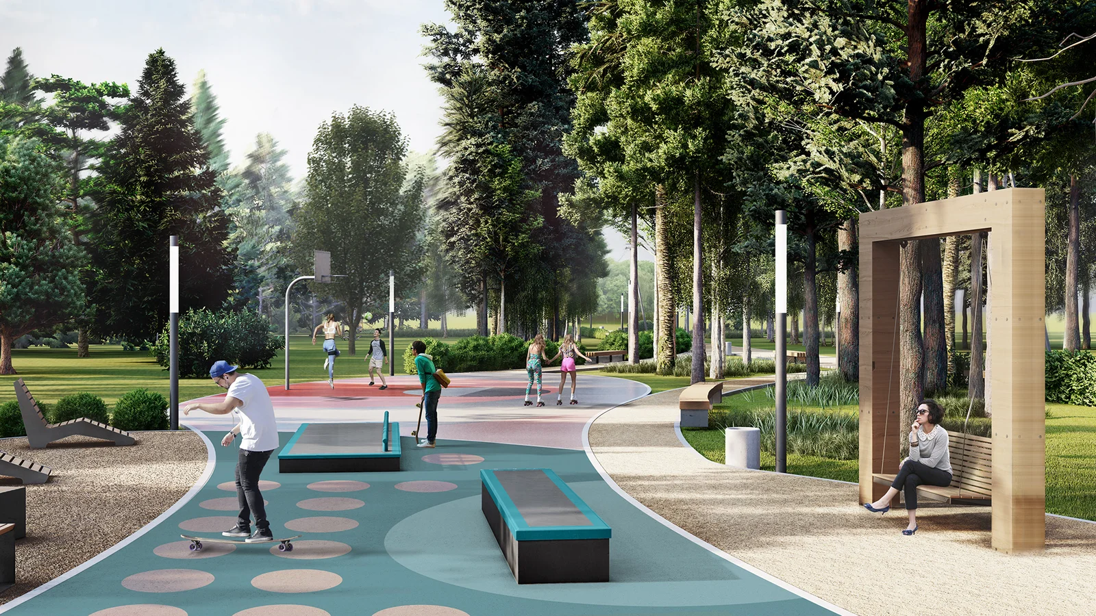 Budogoshch Park Improvement