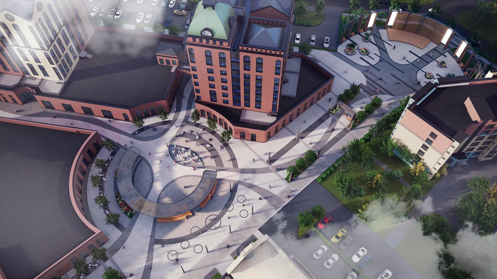 Residential Complex Landscaping