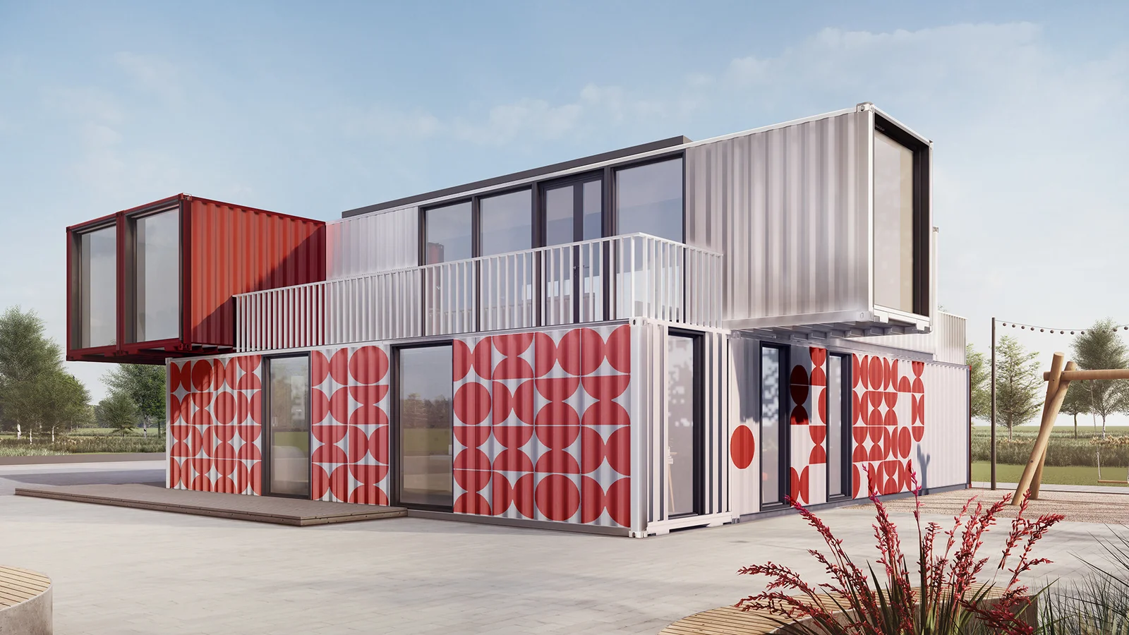 Sales Office Building