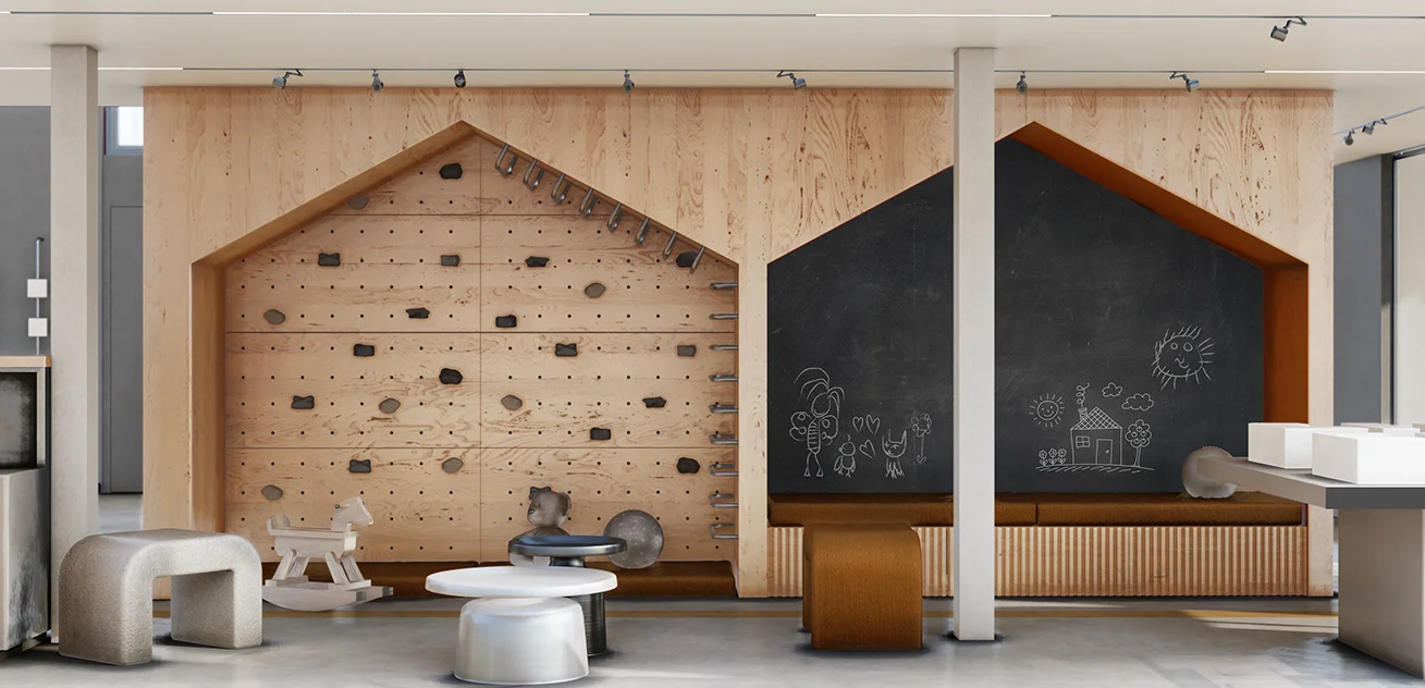 Sales Office Interior