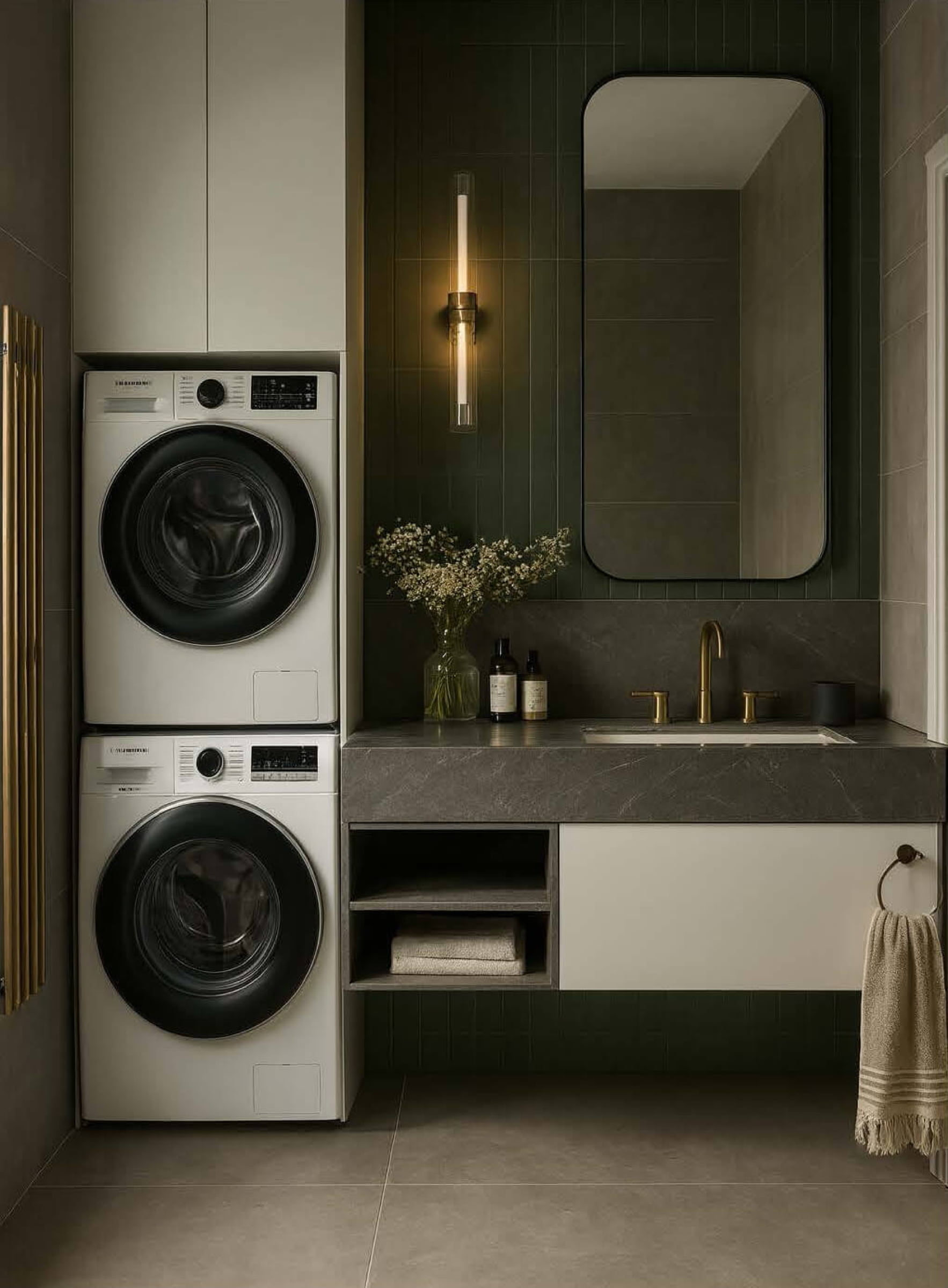 Warm Minimal Apartment Interior image 4