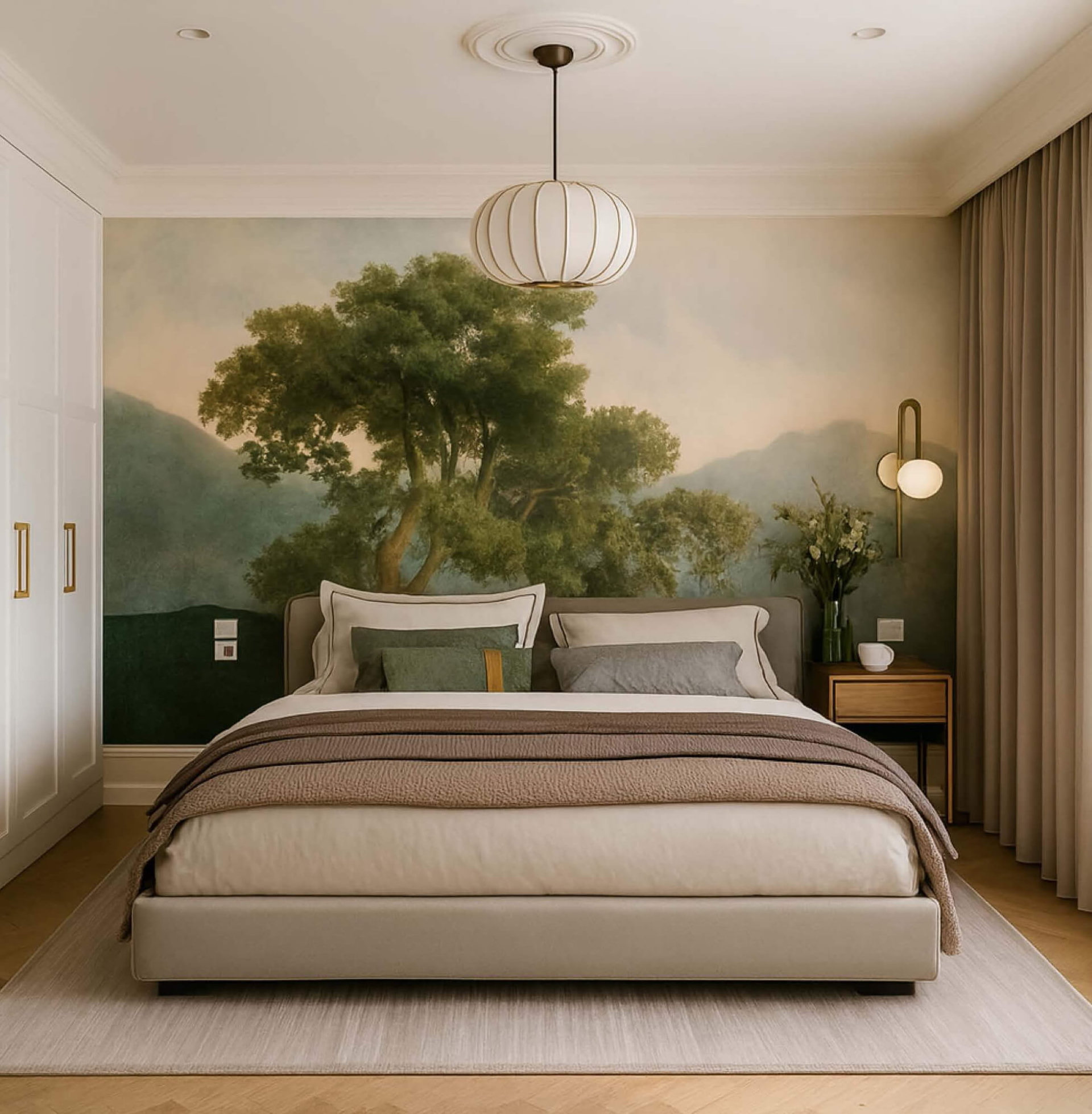 Warm Minimal Apartment Interior image 6