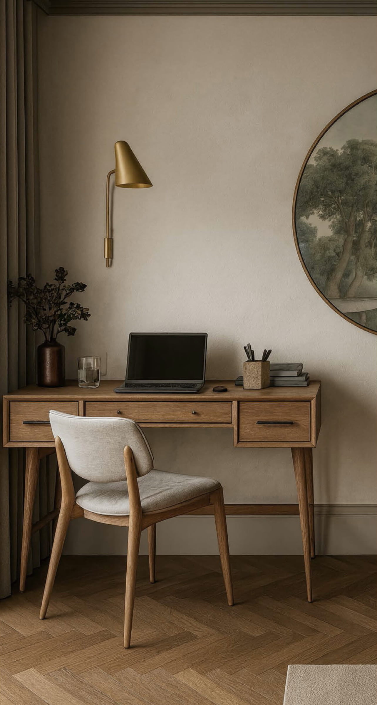 Warm Minimal Apartment Interior image 7