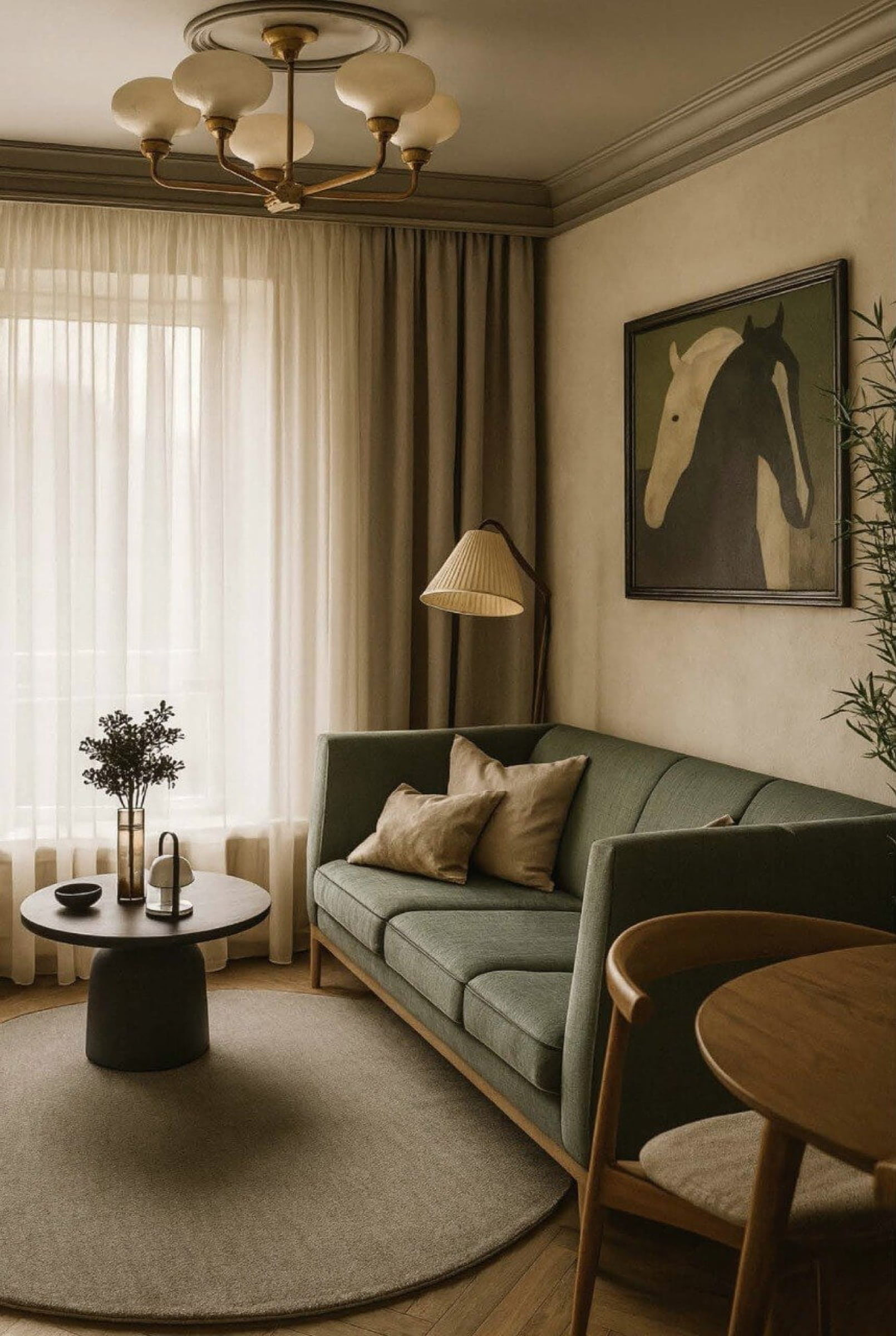 Warm Minimal Apartment Interior image 10
