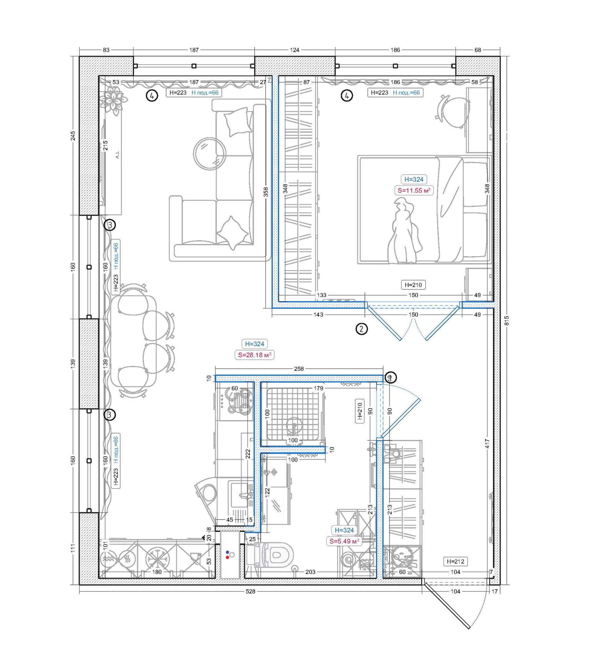 Compact Apartment Interior Concept image 8