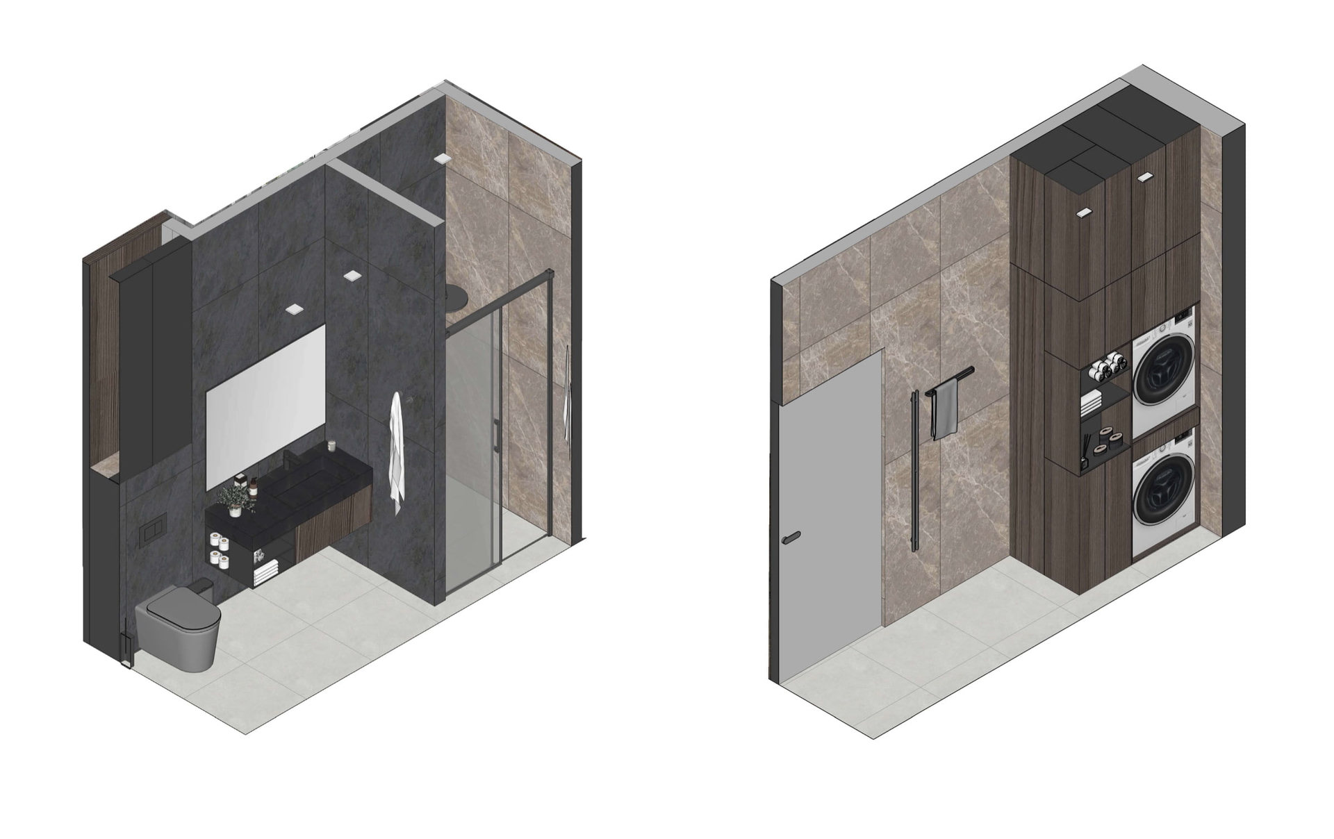 Compact Apartment Interior Concept image 11