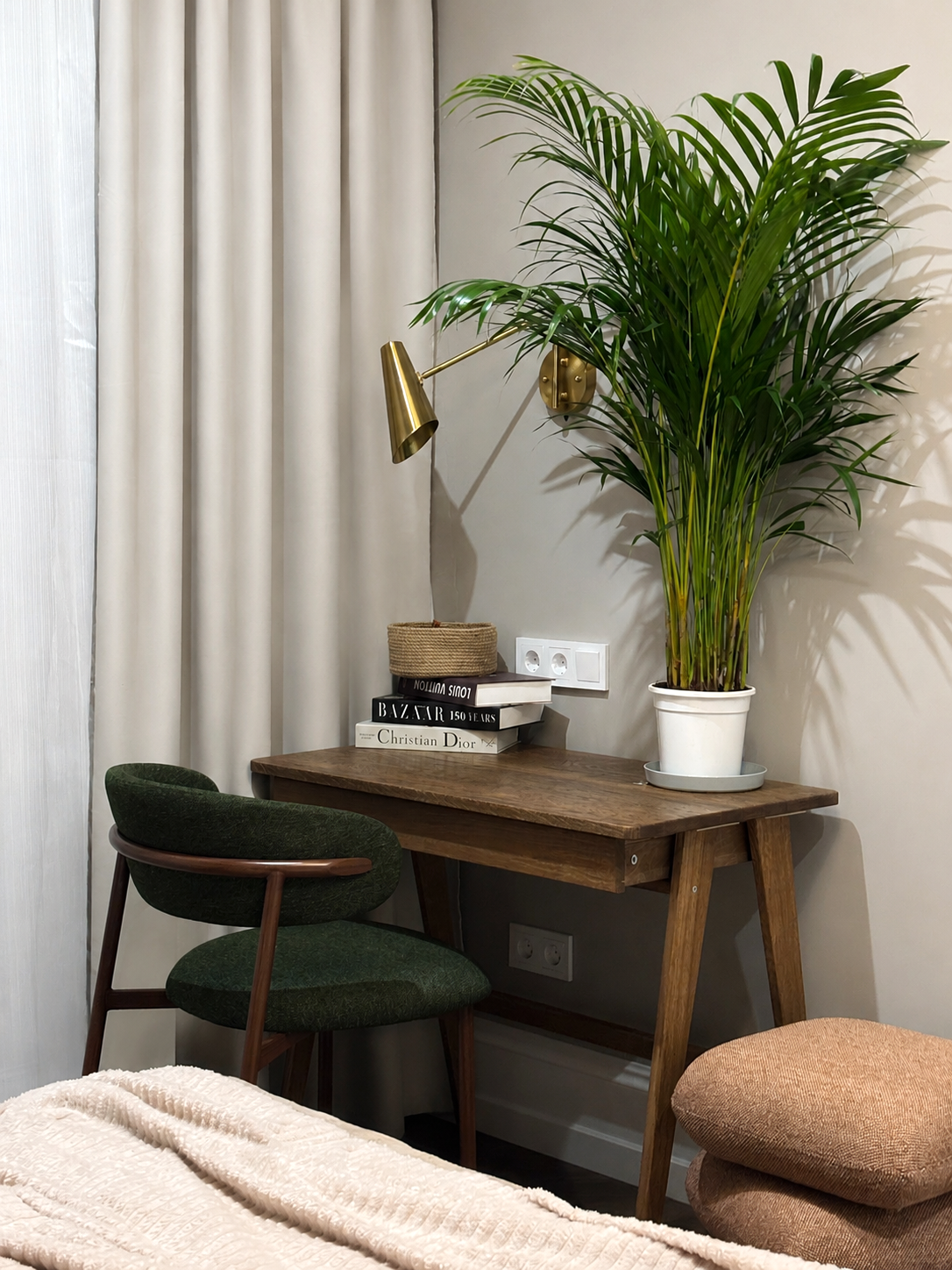 Botanical Bedroom Interior image 3