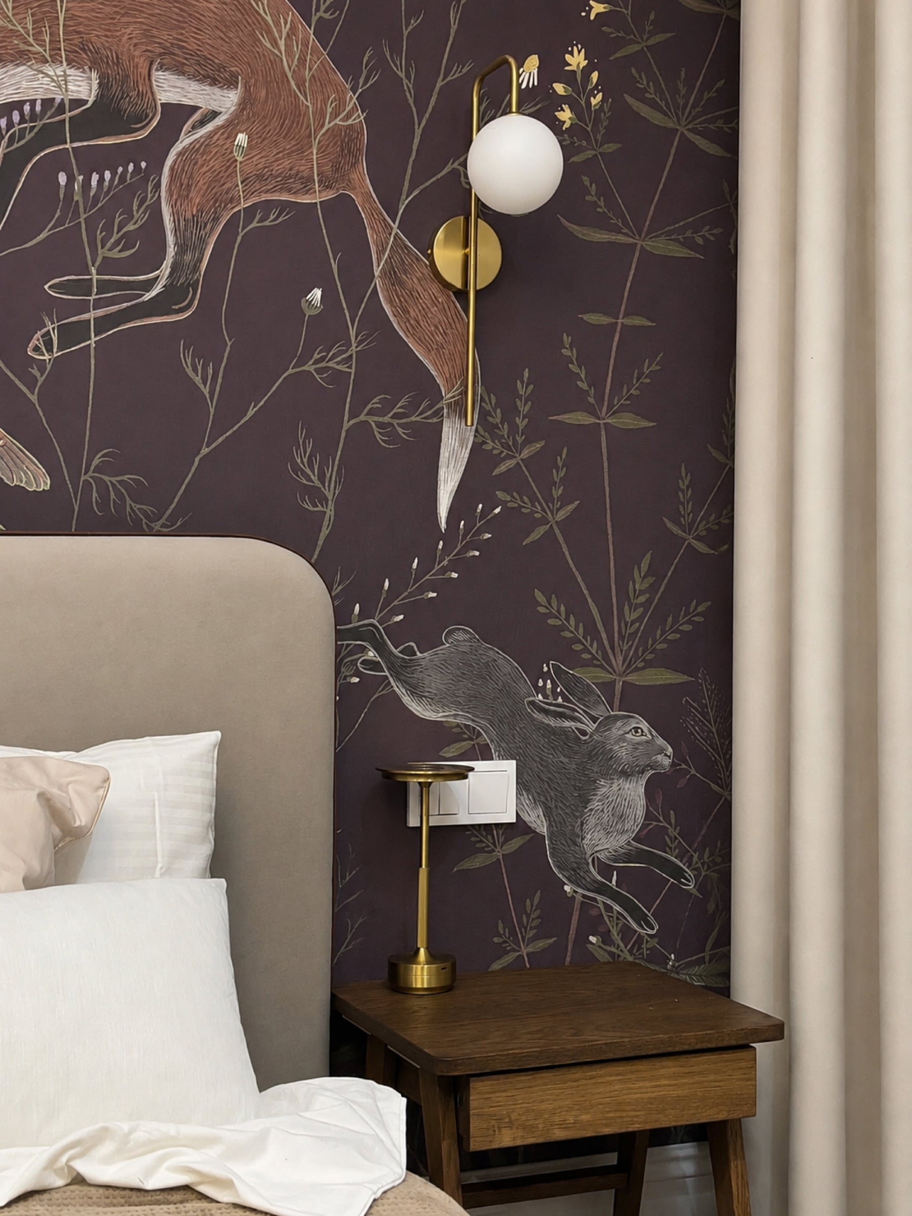 Botanical Bedroom Interior image 6
