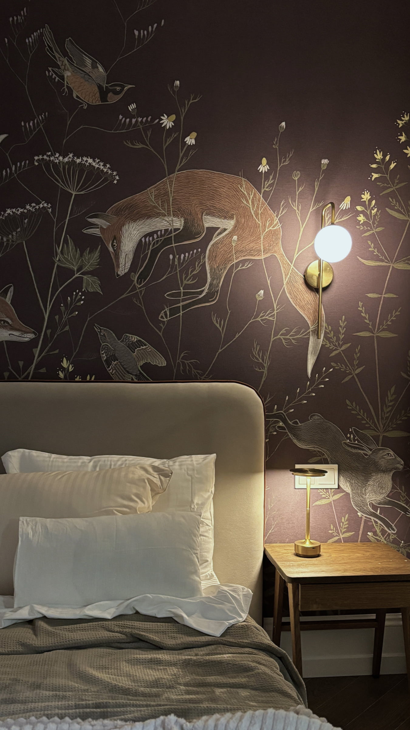 Botanical Bedroom Interior image 20