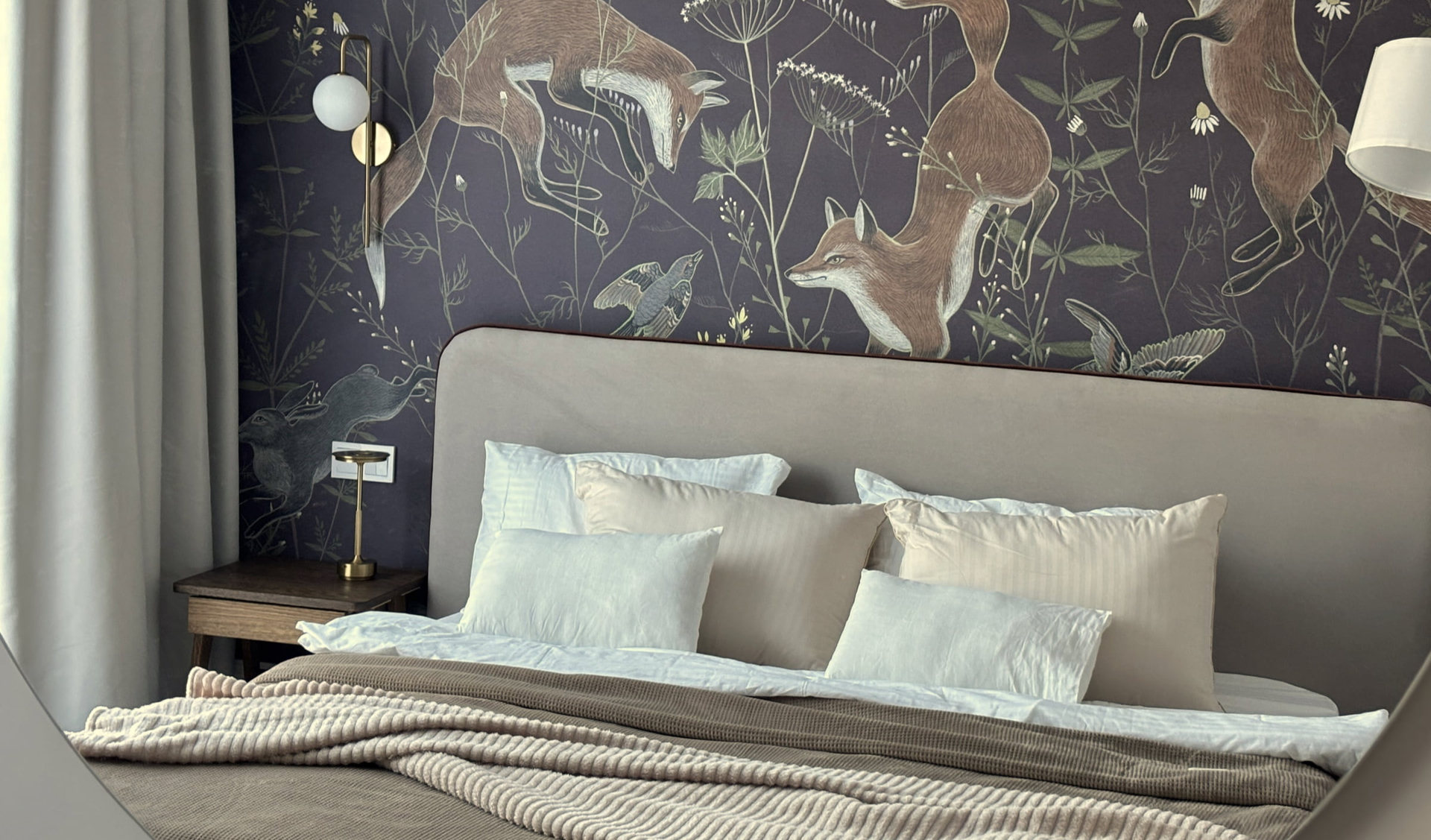 Botanical Bedroom Interior image 38