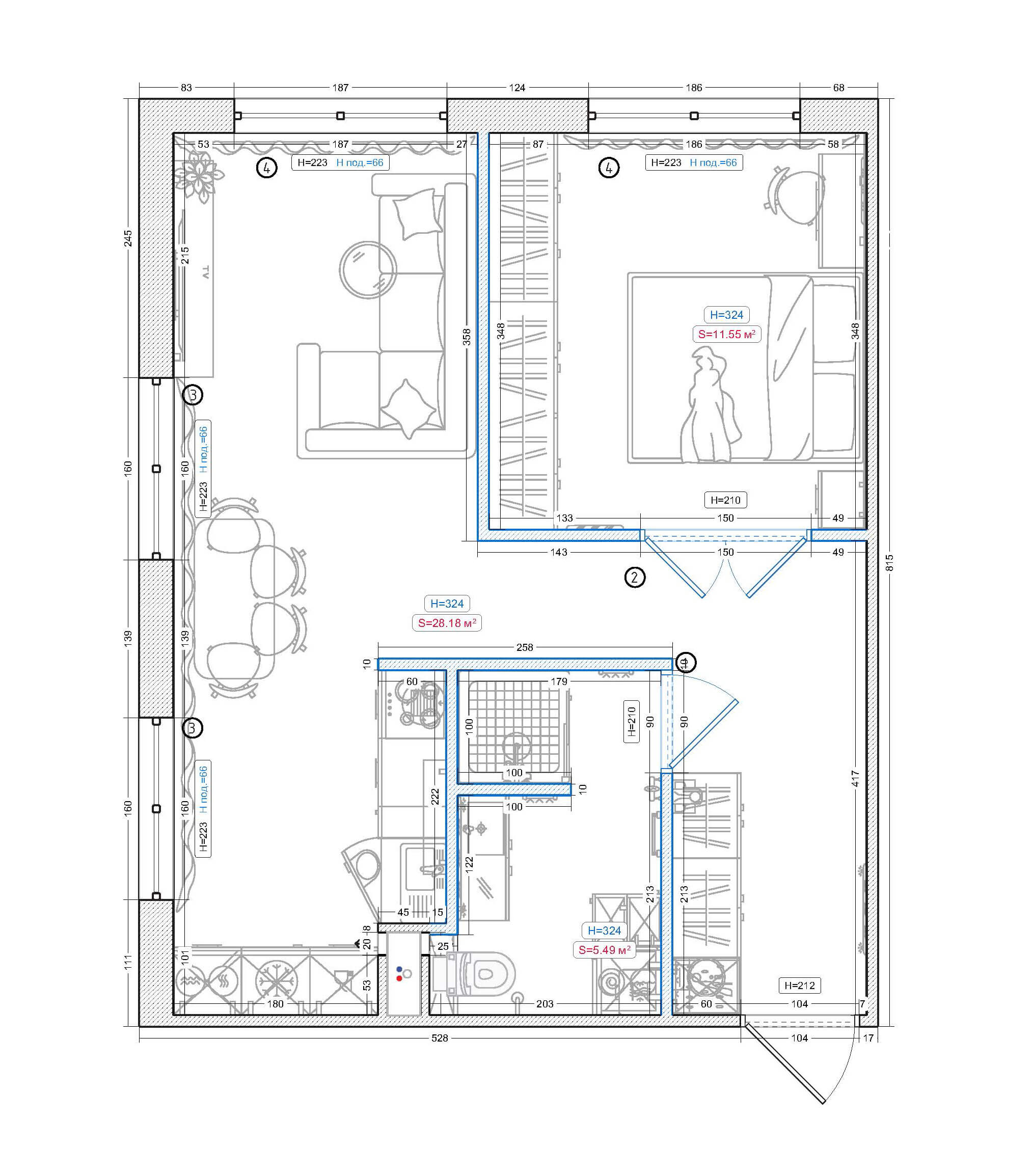 Compact Apartment Interior Concept image 8