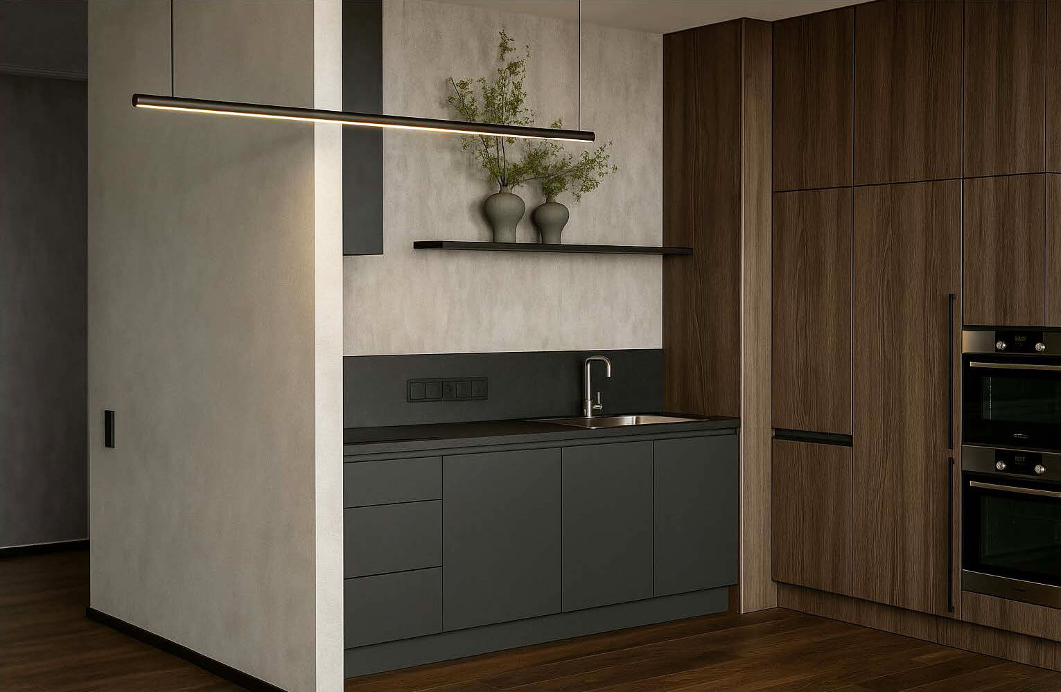 Compact Apartment Interior Concept image 9