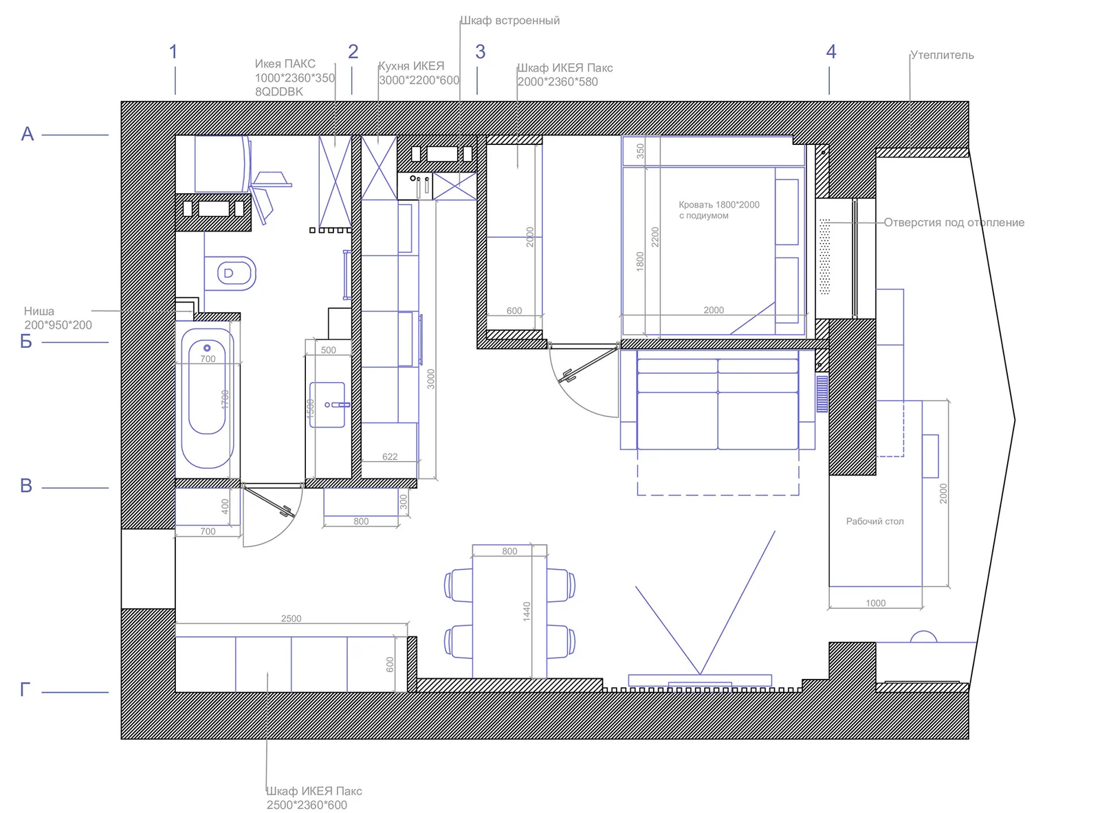 St. Petersburg Apartment Interior image 6